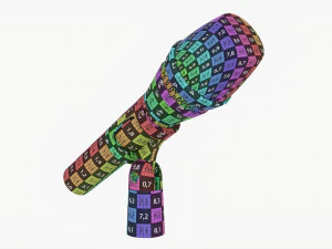 Vocal Microphone 02 3D Model