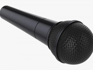 Micr&oacute;fono vocal 03 Modelo 3D