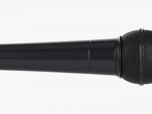 Micr&oacute;fono vocal 03 Modelo 3D