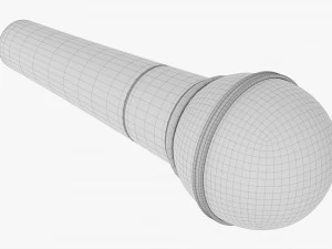 Micr&oacute;fono vocal 03 Modelo 3D