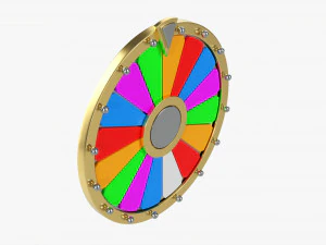 Wheel Of Fortune 3D Model