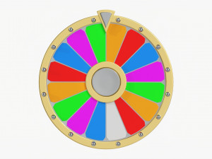 Wheel Of Fortune 3D Модель