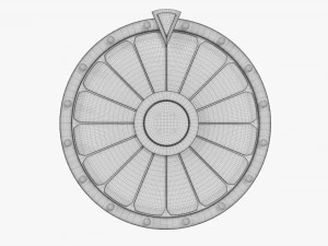 Wheel Of Fortune 3D Model