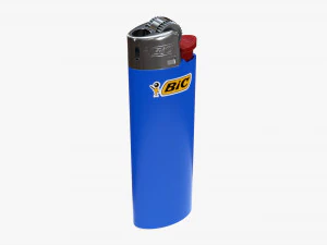 Accendino Bic classico Modello 3D
