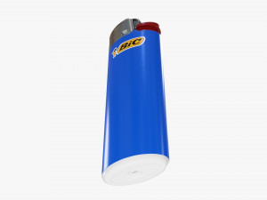 Bic Classic Lighter 3Dモデル