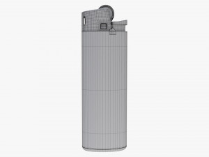 Bic Classic Lighter 3Dモデル