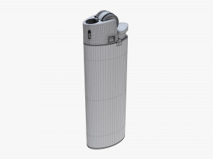 Bic Classic Lighter 3Dモデル
