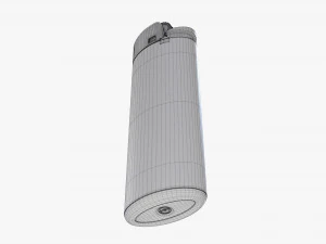 Accendino Bic classico Modello 3D