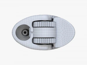 Accendino Bic classico Modello 3D