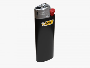 Bic Classic Lighter Mini 3D Модель