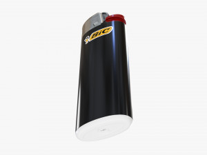 Bic Classic Lighter Mini 3D Модель