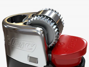 Bic Classic Feuerzeug Mini 3D Modell