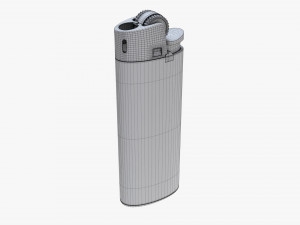 Bic Classic Lighter Mini 3D Модель