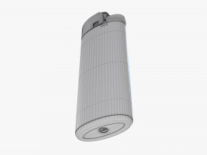 Bic Classic Lighter Mini 3D Модель