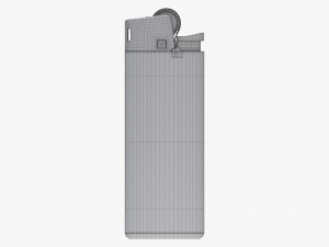 Bic Classic Lighter Mini 3D Модель