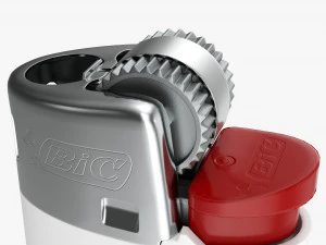 Bic Classic Lighter Mini Mockup 3D Model