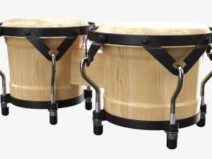 Bongo Set 3D Model