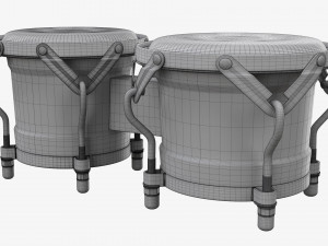 Bongo Set 3D मॉडल