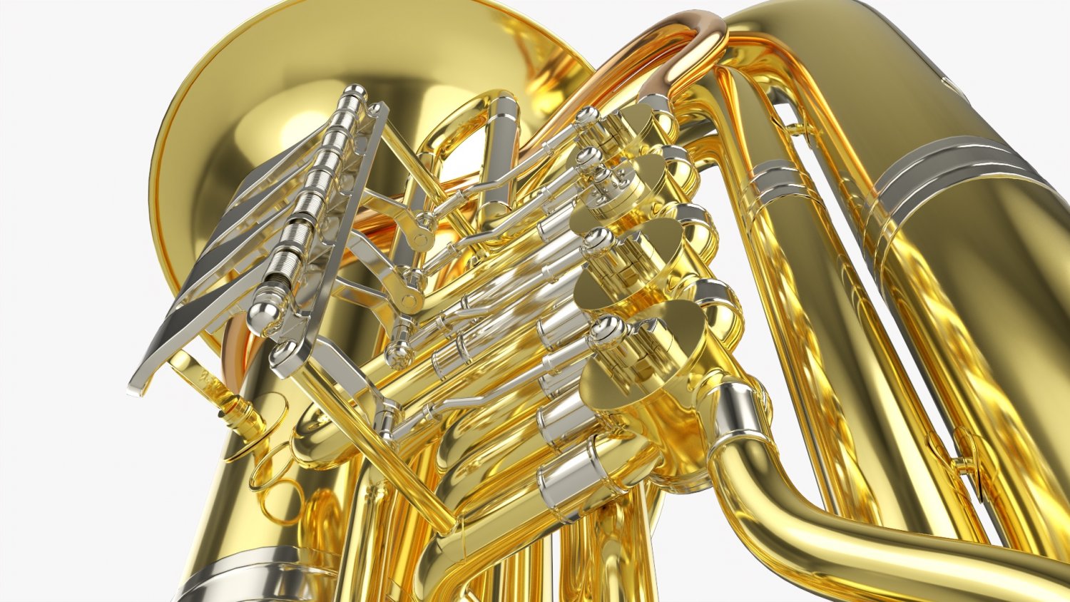 3D Model Brass Musical Instrument - TurboSquid 1298474