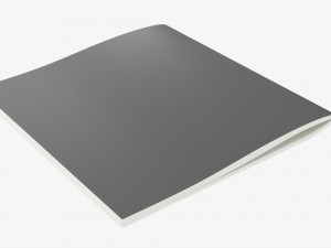 Brochure Guide Book 02 Closeed 3D 模型