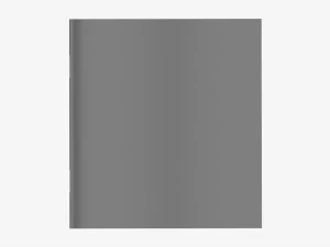 Brochure Guide Book 02 Closeed 3D Model