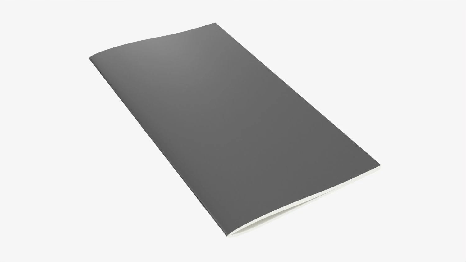 Brochure Guide Book 03 Closeed 3D Model .c4d .max .obj .3ds .fbx .stl .blend