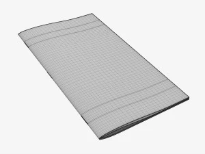 Brochure Guide Book 03 Closeed 3D Model