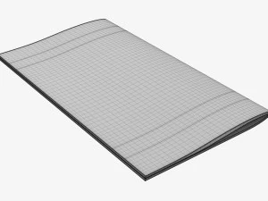 Brochure Guide Book 03 Closeed 3D Model