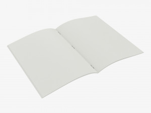 Brochure Guide Book 04 Open Modelo 3D