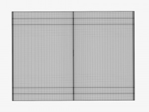 Brochure Guide Book 04 Open 3D Model