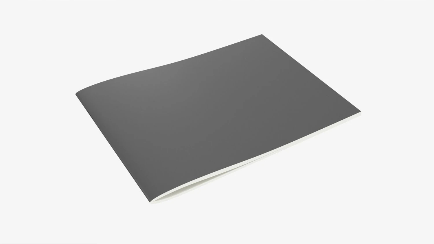 Brochure Guide Book 05 Closeed 3D Model .c4d .max .obj .3ds .fbx .stl .blend 