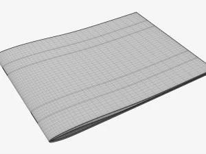 Brochure Guide Book 05 Closeed 3D Model
