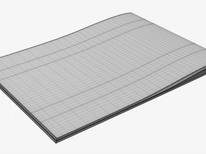 Brochure Guide Book 05 Closeed 3D Model