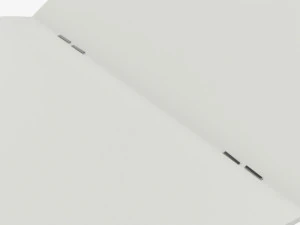 Brochure Guide Book 05 Open 3D Model