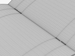 Brochure Guide Book 05 Open 3D Model