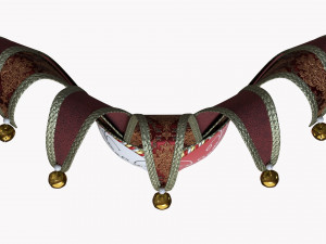 Carnival Venetian Mask 02 Model 3D