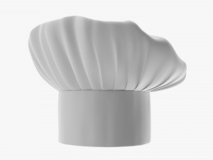 Chef Hat 3D Model