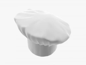 Chef Hat 3D Model