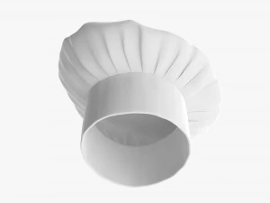 Chef Hat 3D Model