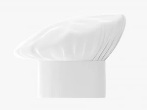 Chef Hat 3D Model