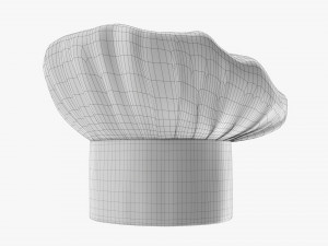 Chef Hat Modello 3D