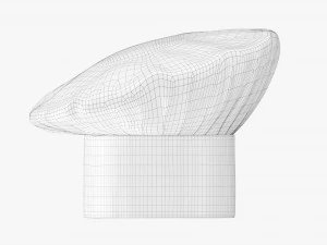 Chef Hat 3D Model