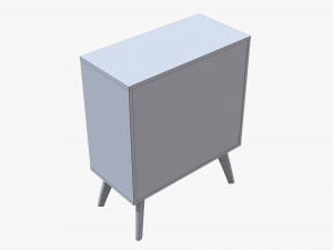 Chest Of Drawers 02 Model 3D