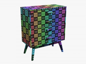 Chest Of Drawers 02 Model 3D
