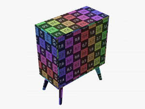 Chest Of Drawers 02 Model 3D
