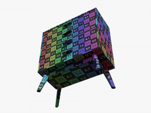 Chest Of Drawers 02 Model 3D