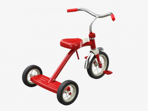 Children Tricycle 3D Model