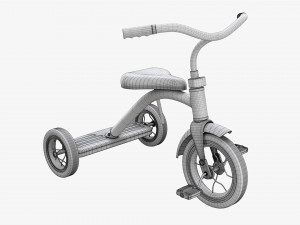 Children Tricycle 3D Model