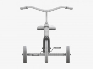 Children Tricycle 3D Model