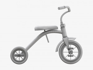 Children Tricycle 3D Model